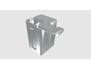 4x 18650 accus box batteria titolare caso ecig ecigarette e-cig vaping vape vapers 3d print model - Mito3D