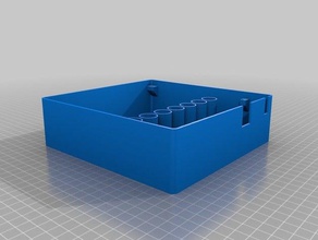 caso pine64 clusterboard sopine - skycoin skyminer porta-ferramentas & caixas 3d print model - Mito3D