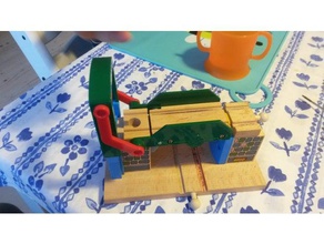 brio lift bridge replacement part toys & games hinge ikea train wooden track 3d print model - Mito3D