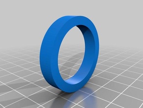 pvc del anillo de 2 diy personalizado 3d print model - Mito3D