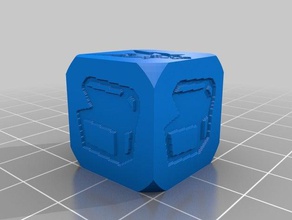 dragong dice customized 3d print model - Mito3D