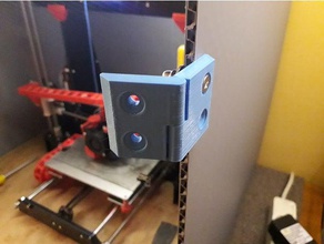 quick hinge diy 3d printer enclosure hinges release 3d print model - Mito3D