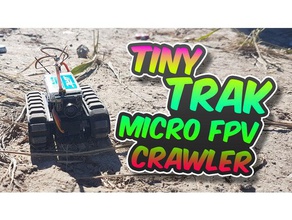 pequeña trak - de varias partes r c vehículos rastreador rc crawler diminutas tinytrak 3d print model - Mito3D