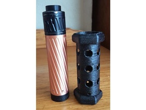 geekvape karma - stun grenade à manche mech mod manchon assourdissante vapoter 3d print model - Mito3D