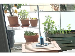 bird feeder outdoor & garden 3d print model - Mito3D