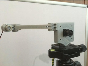 Scanner 3d elp linha de câmeras a laser aprendizagem 3d-scanner câmara gopro montagem suporte 3d print model - Mito3D