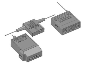 spektrum ar8000 tl1000 r c récepteur de télémétrie modèles véhicules 3d print model - Mito3D