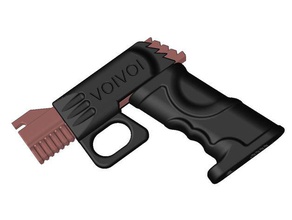 Gummi-Pistole Spielzeug & Spiele gun Gummi rubber band 3d print model - Mito3D