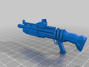 fortnite heavy shotgun models battle royale free model prop 3d print model - Mito3D