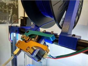 tevo tarantula extruder motor mount 3d printing bowden 3d print model - Mito3D