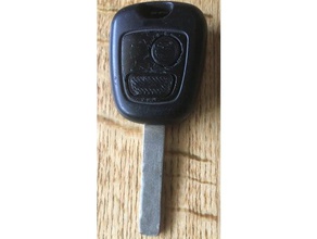 peugeot 307 2004 remote control key button closing automotive prenta duo xl 3d print model - Mito3D