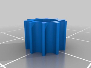 teste para o corel Impresora 3d de las piezas personalizado 3d print model - Mito3D