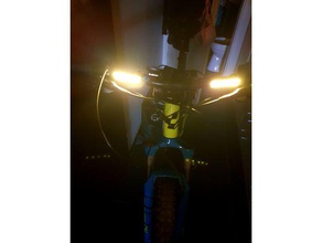 bicycle lighting electronics led light bike usb 3d print model - Mito3D