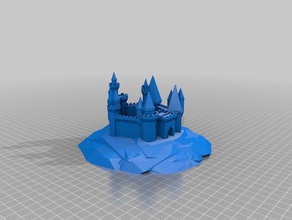 cinque lati del castello edifici e strutture su misura 3d print model - Mito3D
