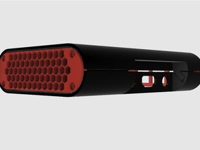 raspberry pi 3 case diy harddisk htpc portable housing 3d print model - Mito3D