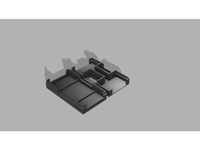 db9 breakout-board Fall - Elektronik breakout Gehäuse 3d print model - Mito3D