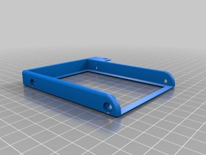 ps4 hdd tray-Ersatz video-Spiele hdd-adapter playstation 4 3d print model - Mito3D