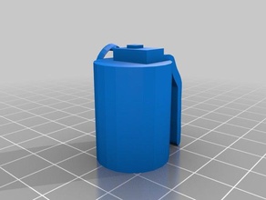 smoke grenade prop 3d printing 3d print model - Mito3D