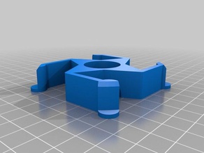 spool hub adapter sun lu 3d printer parts customized 3d print model - Mito3D
