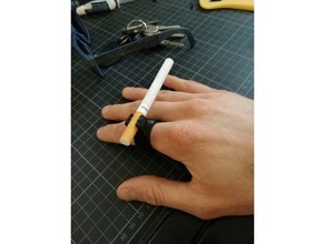 ring cigarette hand tools 3d print model - Mito3D