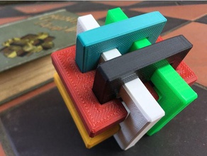 luna puzzles 3d print model - Mito3D