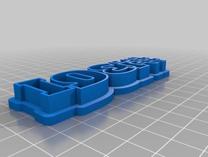 i3qi cookie-cutter 3d print model - Mito3D