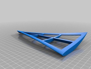 windmill blades based naca 4 digit airfoils automotive 3d print model - Mito3D