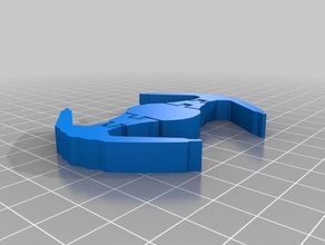 flexi tie fighter jouets & jeux articulés articulé star wars articulation flexible de starwars 3d print model - Mito3D