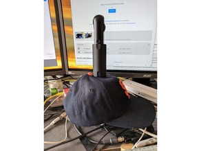 insta360 un chapeau de montage la caméra support 3d print model - Mito3D