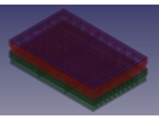 cajas apilables para organizar componentes electronicos la electrónica 3D print model - Mito3D
