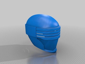 gi joe Vergeltung snake eye Helm 3d-drucken 3d print model - Mito3D