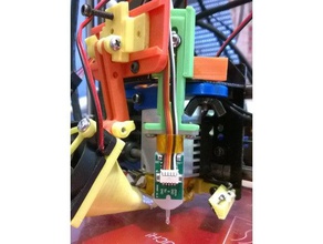 bltouch suporte de montagem geeetech pro b c Impressora 3d peças bl toque 3d print model - Mito3D