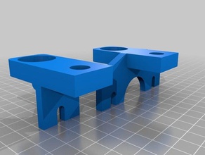 hevo z axis anti-wobble bracket 3d printer parts 3d print model - Mito3D