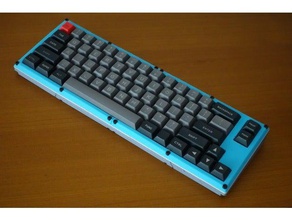 clueboard 660 66 teclado mecânico computador cereja fc660 keeb leopold mkb 3d print model - Mito3D