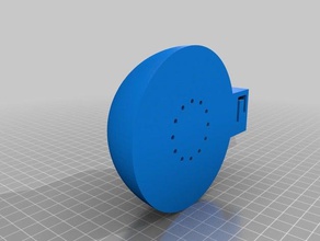 yi-dome-Kamera Wandhalterung Kamera 3d print model - Mito3D