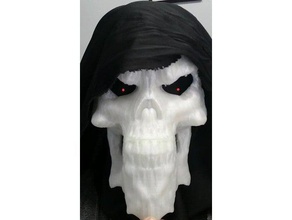 overlord mask 3d printing anime cosplay momon momonga skull 3d print model - Mito3D