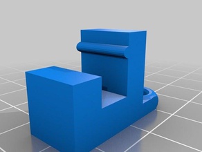 anet am8 adjustable filament guide 3d printing a8 3d print model - Mito3D