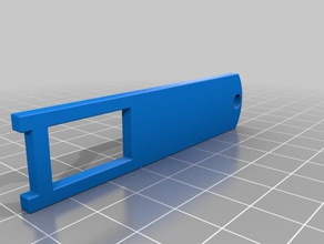 cnc door key machine tools 3d print model - Mito3D