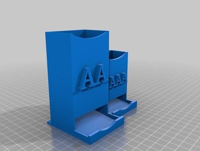 conservazione della batteria i contenitori 3d print model - Mito3D