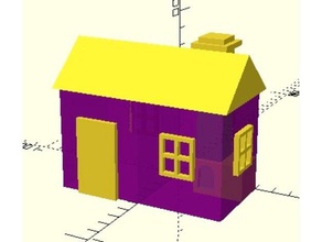 personalizable de la casa playsets juguete 3d print model - Mito3D
