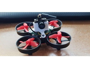tx05 support de caméra - tiny whoop e010 r c véhicules eachine fpv tinywhoop minuscule 3d print model - Mito3D