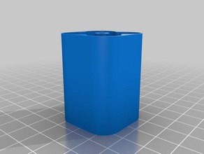 aa battery base containers customized 3d print model - Mito3D