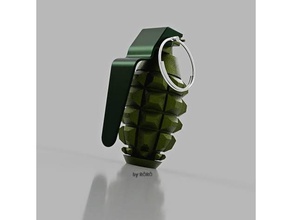 grenade game toys & games 3d print model - Mito3D