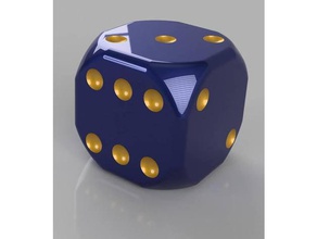 d jouer - Würfel-Spiel Würfel 3d print model - Mito3D