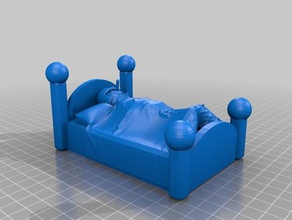 pinoccio schlafen Skulpturen 3d print model - Mito3D