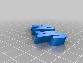 jackie keyfob portachiavi i su misura 3d print model - Mito3D