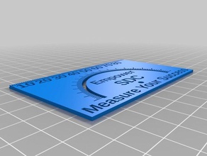 meine angepassten funktionalen business-Karte kundengebundene 3d print model - Mito3D