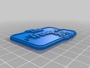 gaby corto sinais e logotipos personalizado 3d print model - Mito3D