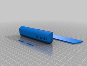 coltello per il pane cucina & sala da pranzo 3d print model - Mito3D