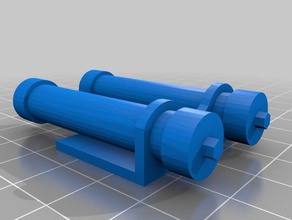 e-11 blaster power cilindro v1 A impressão 3d 3d print model - Mito3D